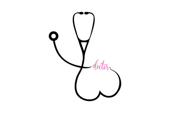 Medical Crafts: Stethoscope with Doctor Text Review