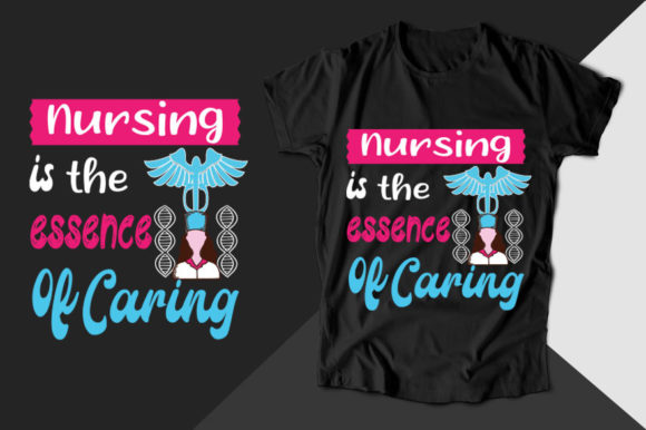 Nursing Essence: Graphics for T-Shirt Designs