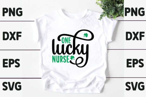 One Lucky Nurse Graphics for T-Shirt Designs