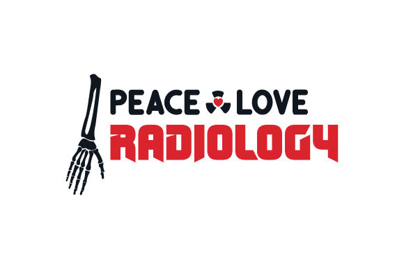 Peace Love Radiology: Medical Crafts Asset